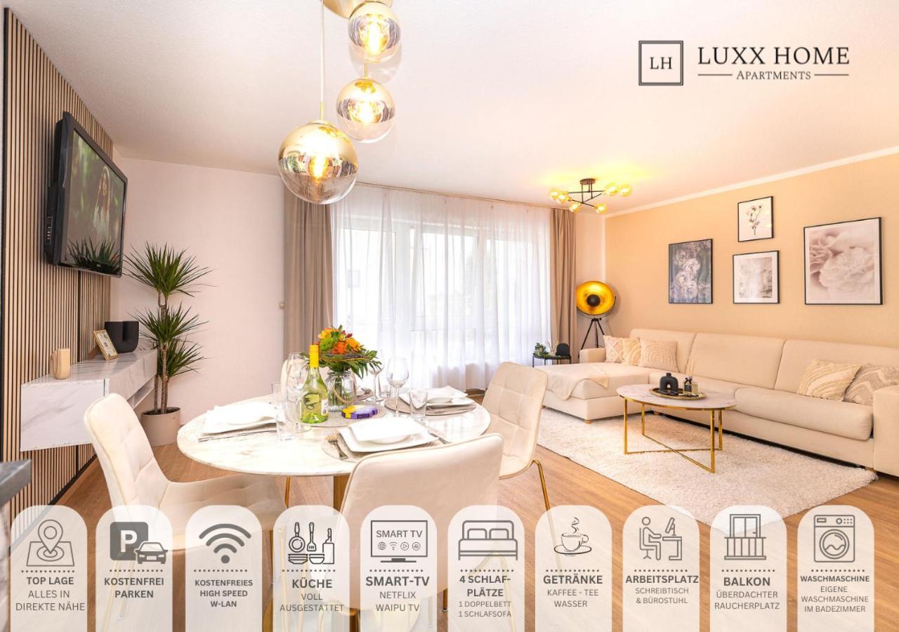Luxx Home Bc, Zentral - Fuer 4 Personen - Balkon - Parken - Voll Ausgestattete Kueche Biberach an der Riß Exterior foto